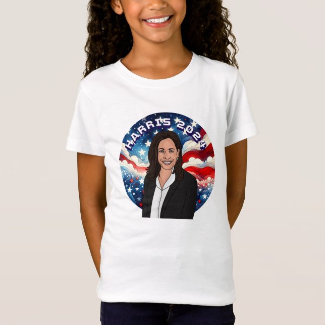 T-Shirt Vote pour Kamala Harris 2024 (Devant)