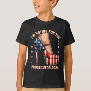 T-shirt Vote Pour Le Procureur 2024 Kamala Harris High