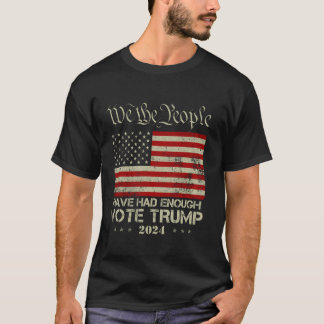 T-shirt Vote pro-républicain Trump 2024 Nous le peuple avo