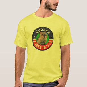 T-shirt Vote Quokka pour le président en 2016