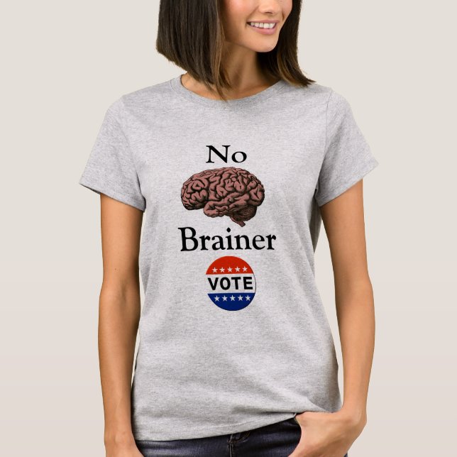 T-Shirt Vote sans Réflexion (Devant)