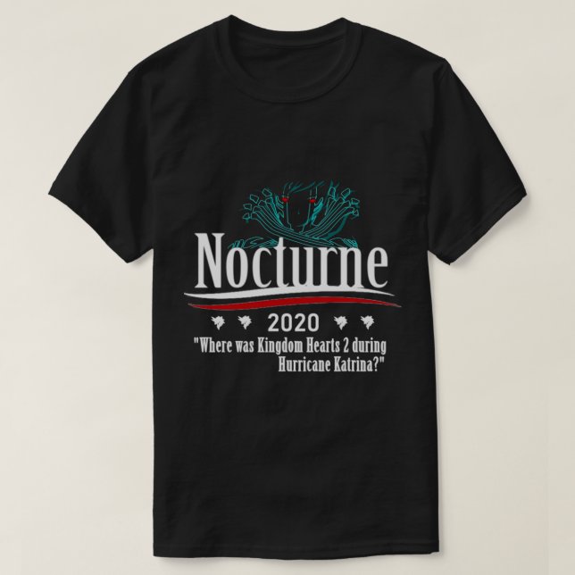 T-shirt Vote Shin Megami Tensei Nocturne 2020 (Texte Blanc (Design devant)