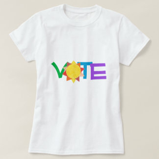 T-shirt Vote Soleil / Fun GOTV / Vote avec Soleil