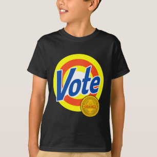 T-shirt Vote Supprime les Taches Orange Tenaces Drôle Anti