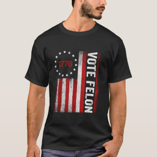 T-shirt Vote Trump 2024 Retro Trump Président 2024 Vote Th