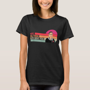 T-shirt Vote vintage Dites-Leur Ruth Vous A Envoyé Droits