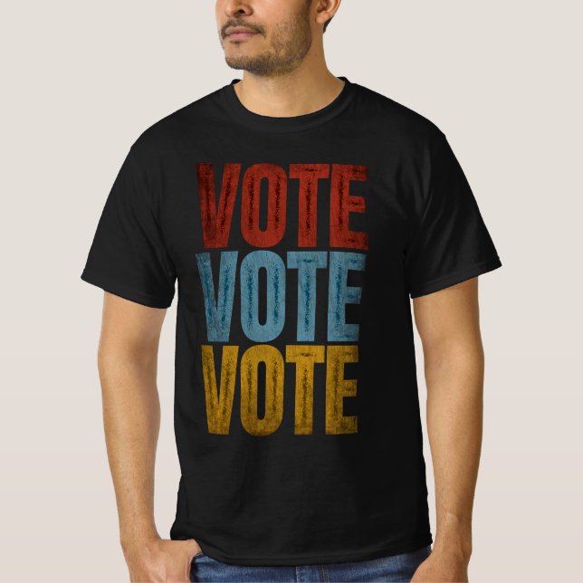 T-Shirt VOTE VOTE VOTE (Devant)