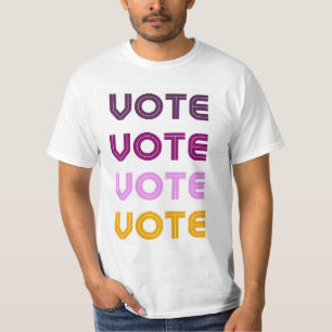 T-shirt VOTE x4