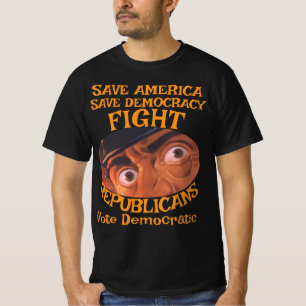 T-SHIRT VOTE ZL X1 KP ÉLECTION COÛT PARTI DÉMOCRATE T