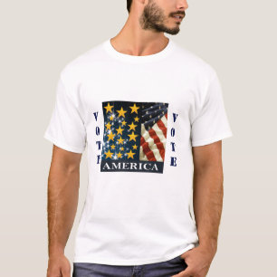 T-SHIRT VOTER L'AMÉRIQUE