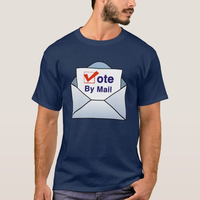 T-shirt Voter par courrier (Devant)