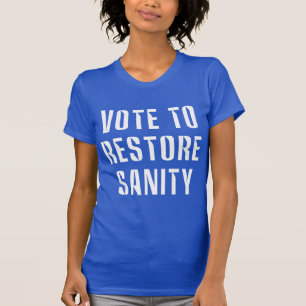 T-shirt Voter pour rétablir l'intégrité