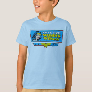 T-shirt Voter pour Wonder Woman