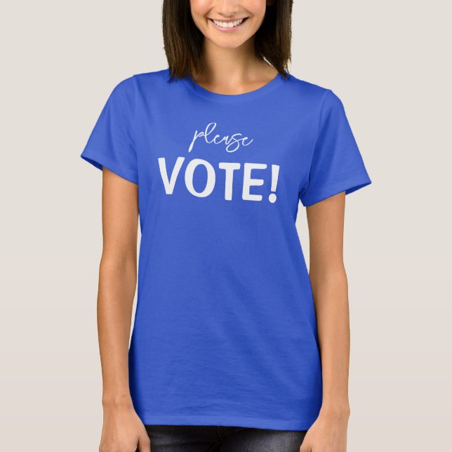 T-SHIRT VOTEZ ! (Devant)