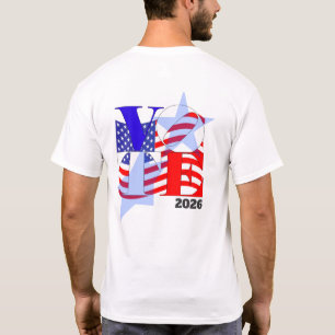 T-shirt Votez de manière puissante