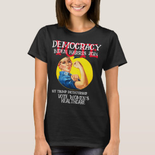 T-SHIRT VOTEZ DÉMOCRATIE PAS DICTATURE 2024