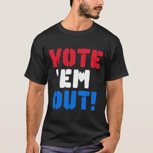T-shirt Votez-les hors Républicains Démocrates Élection 20 (Devant)