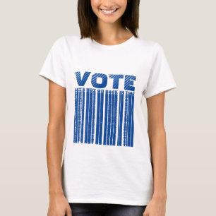 T-shirt Votez ne revenons pas en arrière dans le temps la