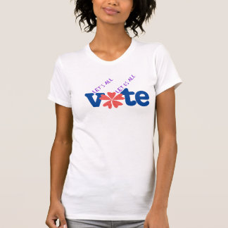 T-shirt Votez tous / votons tous