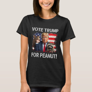T-shirt Votez Trump pour Peanut l'écureuil 4