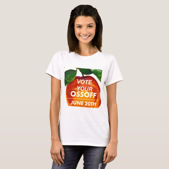 T-shirt Votez votre Ossoff !   VOTEZ le congrès de Jon (Devant entier)
