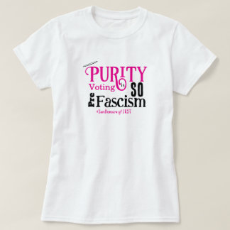 T-shirt Voting Pureté