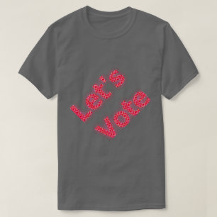 T-shirt Votons Tshirt. élection présidentielle Dem Rep