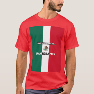 T-shirt Votre agriculture dépend des immigrés Californie