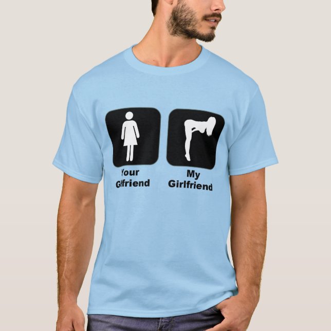 T-shirt Votre amie contre mon amie (Devant)