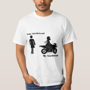 T-shirt Votre amie, ma moto d'amie