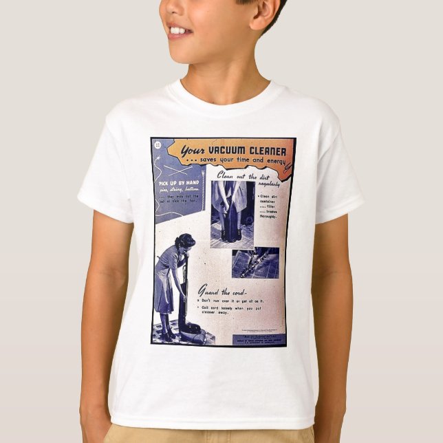 T-shirt Votre aspirateur (Devant)