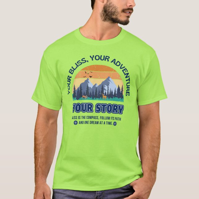 T-shirt Votre aventure, votre histoire (Devant)