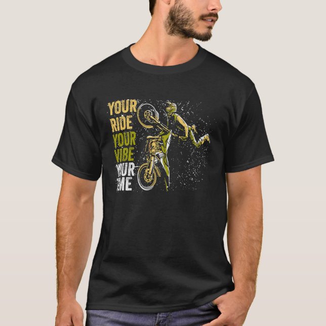 T-shirt Votre Carrousel Votre Vibe Votre Temps Hors De Mot (Devant)