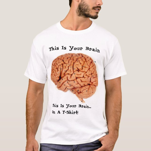 T-shirt Votre cerveau (Devant)