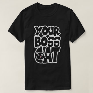 T-shirt Votre chat Boss