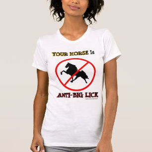 T-SHIRT VOTRE CHEVAL EST ANTI-GRAND LICK