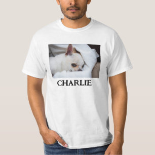 T-shirt Votre chiot chien animal de compagnie photo person
