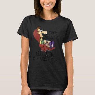 T-shirt Votre Commentateur de Fauteuil Confortable
