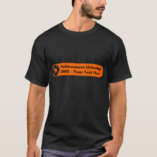 T-shirt Votre des textes accomplissement ici - débloqué