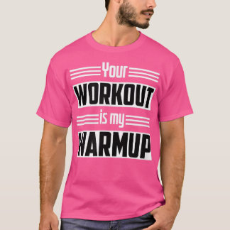 T-shirt Votre Entraînement Est Mon Entraînement De Fitness