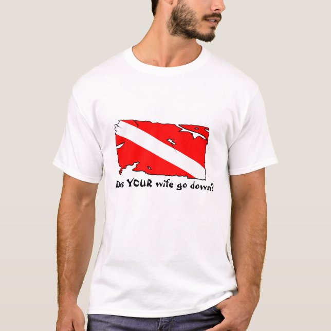 T-shirt VOTRE épouse descend-elle ? (Devant)