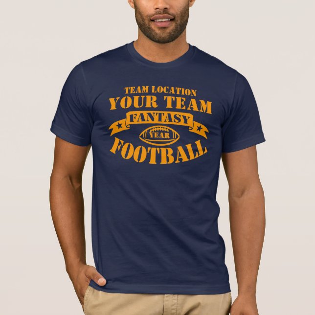 T-SHIRT VOTRE ÉQUIPE IMAGINAIRE DE FOOTBALL ANNÉE (Devant)