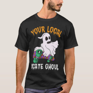 T-shirt Votre Etat Local Épouses Hommes Fantôme Effrayant
