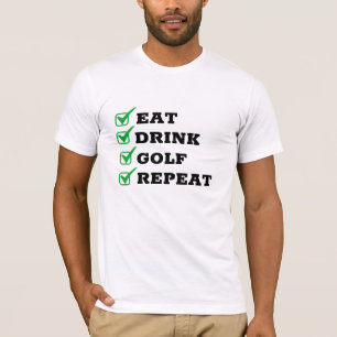 T-shirt Votre Go-To Funny Golfer's Tee, Golf, Amusant, Rép