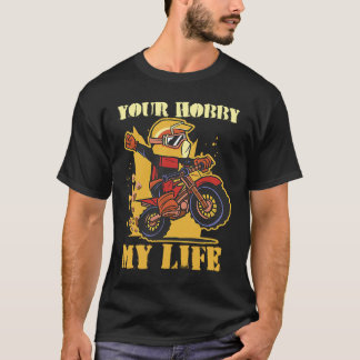 T-shirt Votre Hobby Ma Vie Enduro Motocross