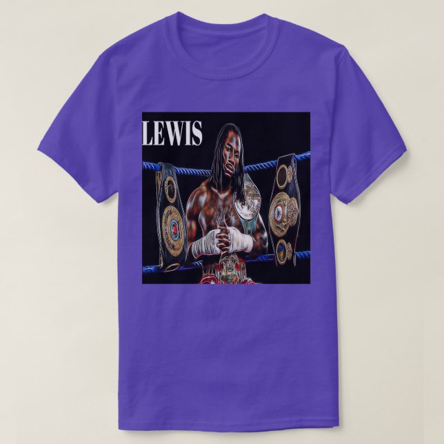 T-shirt Votre Lennoxx Lewis est ici (Design devant)