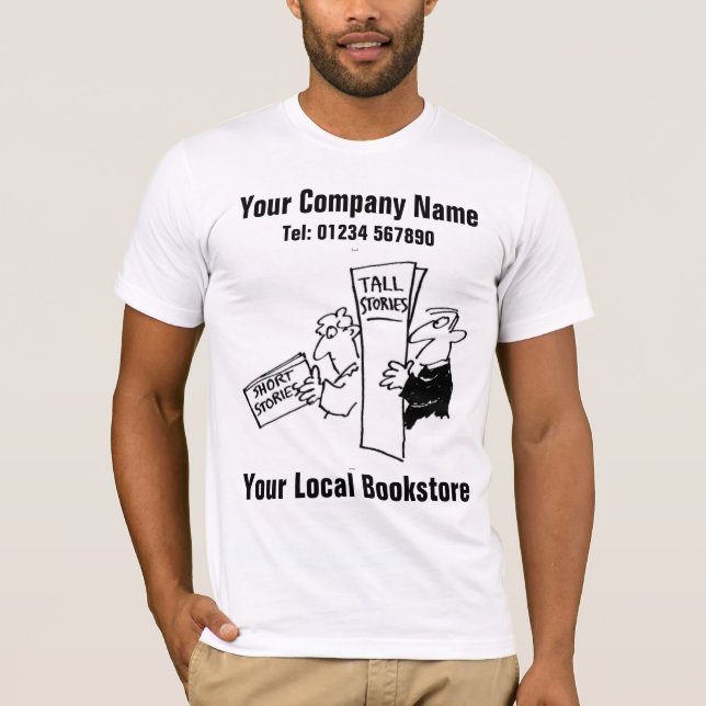 T-shirt Votre librairie locale. Libraire (Devant)