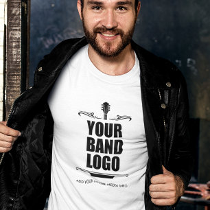 T-shirt Votre logo de bande