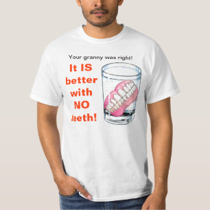 T-shirt Votre mamie avait raison ! Il EST meilleur sans