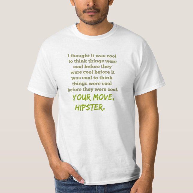 T-shirt Votre mouvement, hippie (Devant)